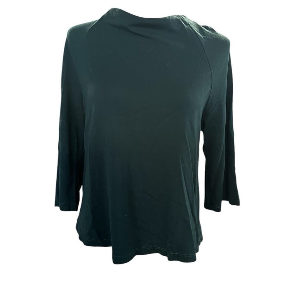 W5 Green 3/4 Sleeve Top Medium